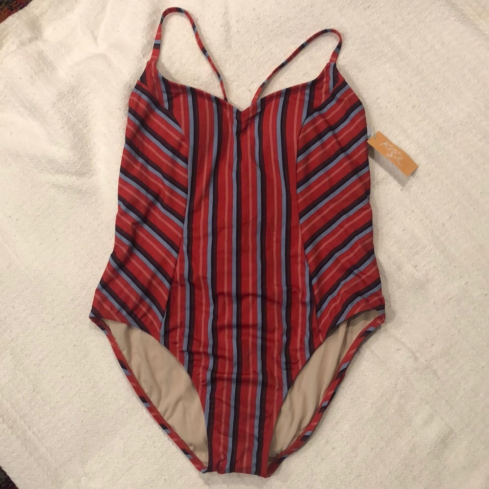 Striped One Piece